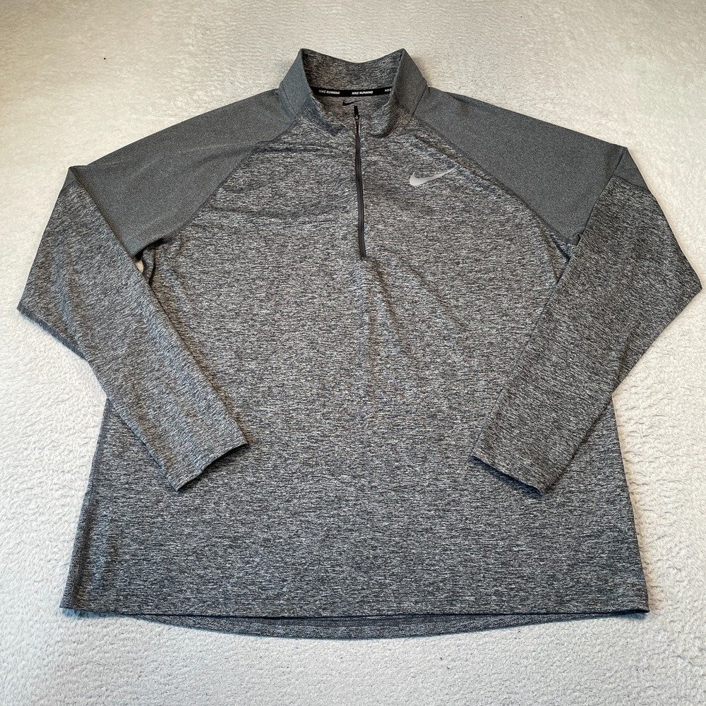 Nike Running Pullover Shirt Mens 2XL XXL Dri-Fit Long Sleeve Half Zip CD8273-021